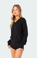 Edikted Comfort Club Oversized Sweater