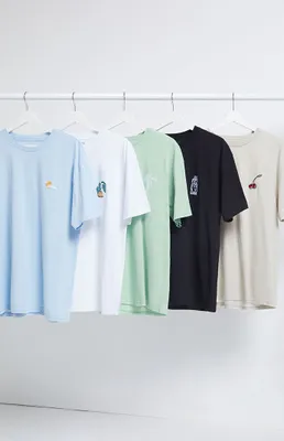 PS Basics Eco 5 Pack Embroidered T-Shirts