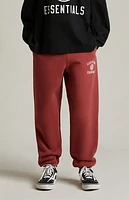 Fear of God Essentials Kids Crimson University Fleece Sweatpants