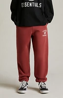 Fear of God Essentials Kids Crimson University Fleece Sweatpants