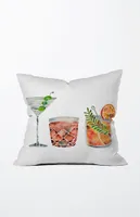 Cocktail Outdoor Throw Pillow