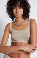 Contour Relax Jersey Cropped Tank Top