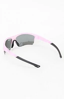 INDY Sunglasses x PacSun Pink Classic Sport Shield Sunglasses
