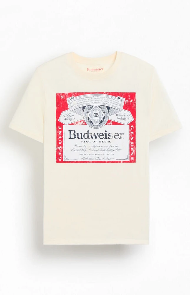 Budweiser By PacSun Notes T-Shirt