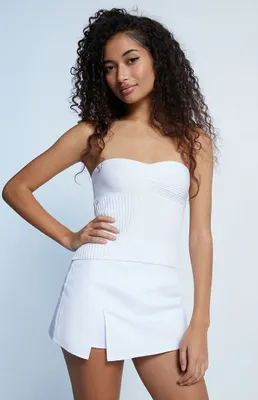 Sweater Tube Top