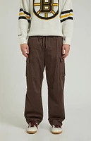 PacSun Brody Brown Cotton Cargo Pants