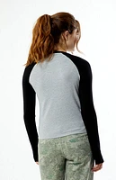 Guess Jeans Long Sleeve Raglan T-Shirt