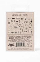 Inked by Dani Celestial Temporary Tattoo Pack