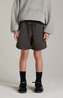 Kids Fear of God Essentials Ink Sweat Shorts