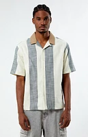 PacSun Stripe Camp Shirt