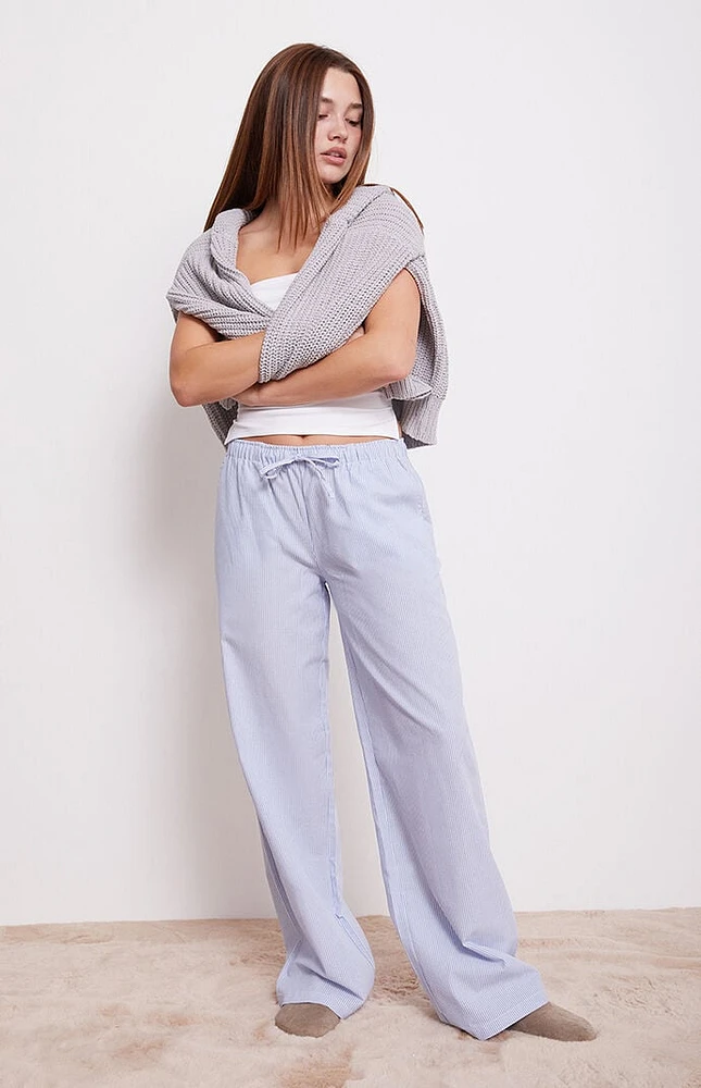 Beverly and Beck Linen Pull-On Pants