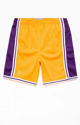 Mitchell & Ness Kids LA Lakers Mesh Basketball Shorts