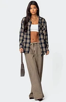 Edikted Hudson Oversized Tie Belt Jeans