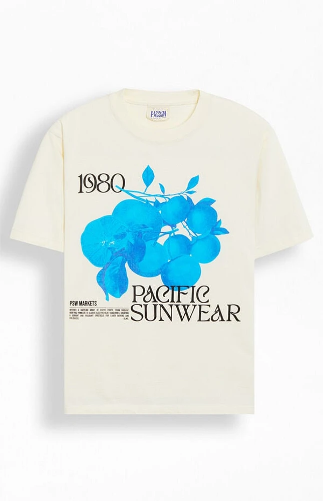 Pacsun Pacific Sunwear Lemons Oversized T-Shirt