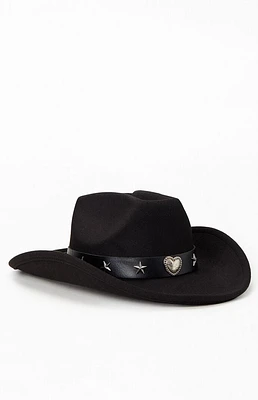 PacSun Heart Cowgirl Hat