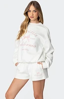 Edikted Cali Bow Sweatshirt