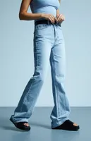 PacSun Eco Light Blue High Waisted Bootcut Jeans