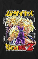 Kids Dragon Ball Z Super Saiyan T-Shirt