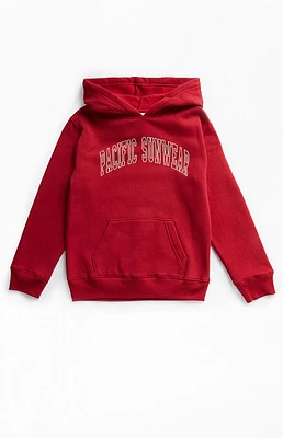 PacSun Kids Red Pacific Sunwear Hoodie