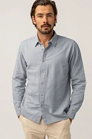 Rhythm Classic Linen Long Sleeve Shirt