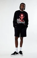 RODMAN BRAND Be Yourself Crew Neck Sweatshirt