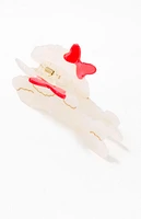 LA Hearts Poodle Hair Claw Clip