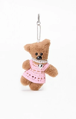 LA Hearts Sophie Bear Bag Charm Keychain