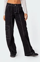 Edikted Helen Low Rise Cargo Pants