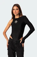 Edikted Mason One Sleeve Bodysuit