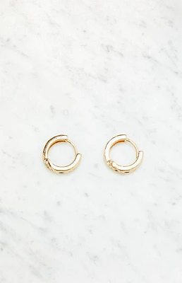 LA Hearts Hoop Earrings