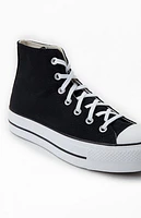Converse Women's Black Chuck Taylor All Star High Top Platform Sneakers