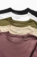 PS Basics Five-Pack Warden Scallop T-Shirts