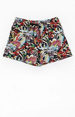 Ed Hardy Dragon Mesh Shorts