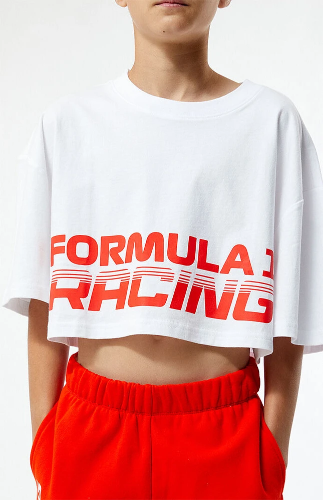 Formula 1 x PacSun Kids Racing Cropped T-Shirt
