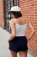 John Galt Off White Skylar Cropped Tank Top