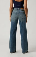 Pacsun Medium Indigo High Waisted Girlfriend Jeans
