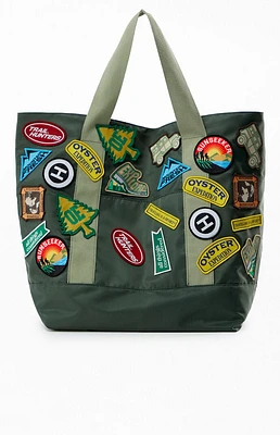 OYSTER EXPEDITION Patched Up Tote Bag