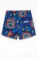 Modelo Eagle Navy Swim Trunks