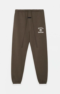 Fear of God Essentials Women's Brown Heavy Fleece Sweatpants