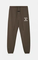 Fear of God Essentials Women's Brown Heavy Fleece Sweatpants