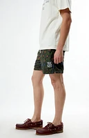 The Met x PacSun Floral 4.5" Swim Trunks