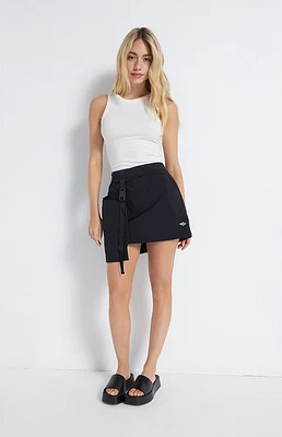 Tech Buckle Mini Skirt