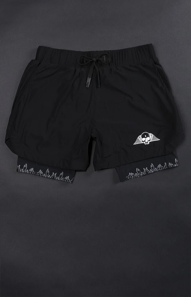 Civil x No Tomorrow Active Pressure Compression Shorts