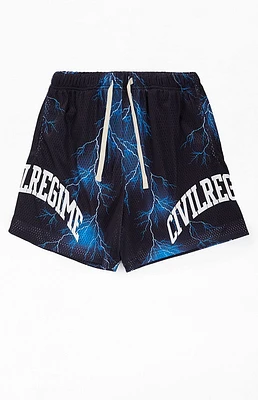 Civil Lightning Mesh Shorts