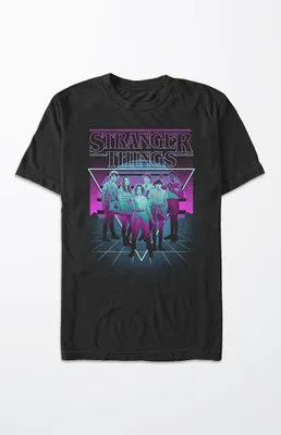 Stranger Things Neon Group T-Shirt