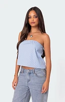 Edikted Toby Striped Tube Top