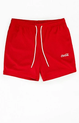 Coca Cola By PacSun Logo Mesh Shorts