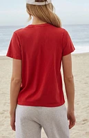 John Galt Red Chloe Swiss 10 T-Shirt