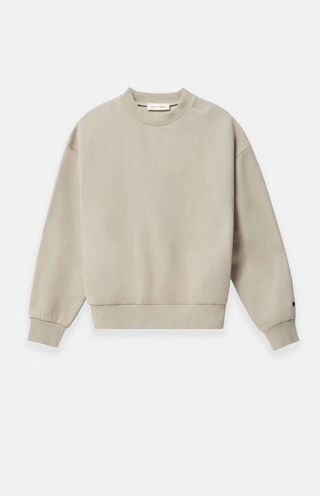 Fear of God Essentials Timber Classic Fleece Crew Neck Sweatshirt