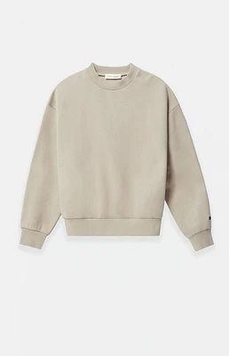 Fear of God Essentials Timber Classic Fleece Crew Neck Sweatshirt